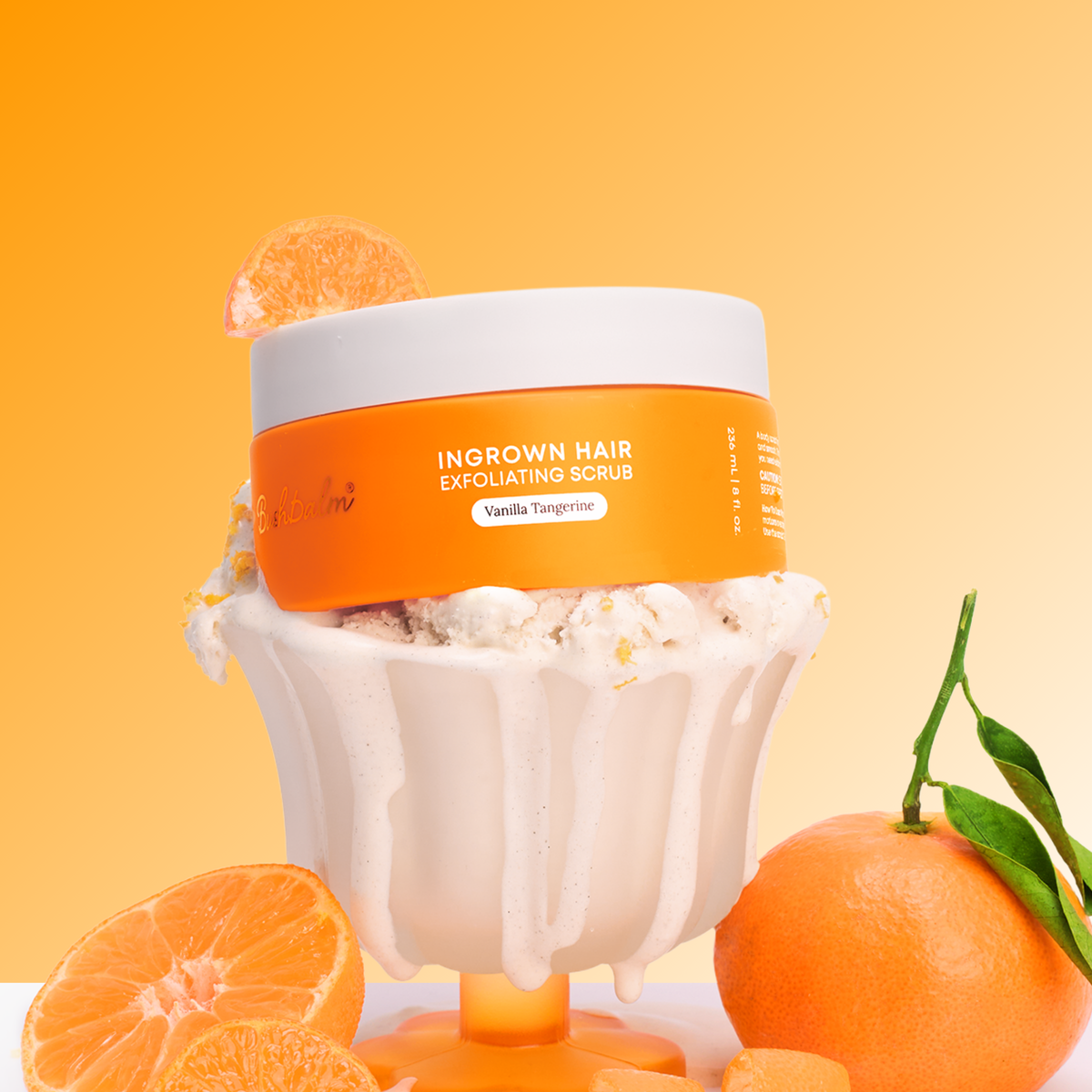 Ingrown Hair Exfoliating Scrub - Vanilla Tangerine