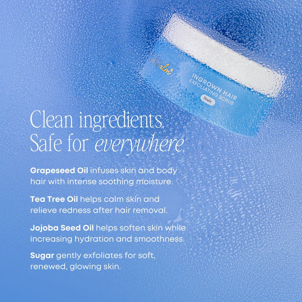 Ingrown Hair Exfoliating Scrub - Nude