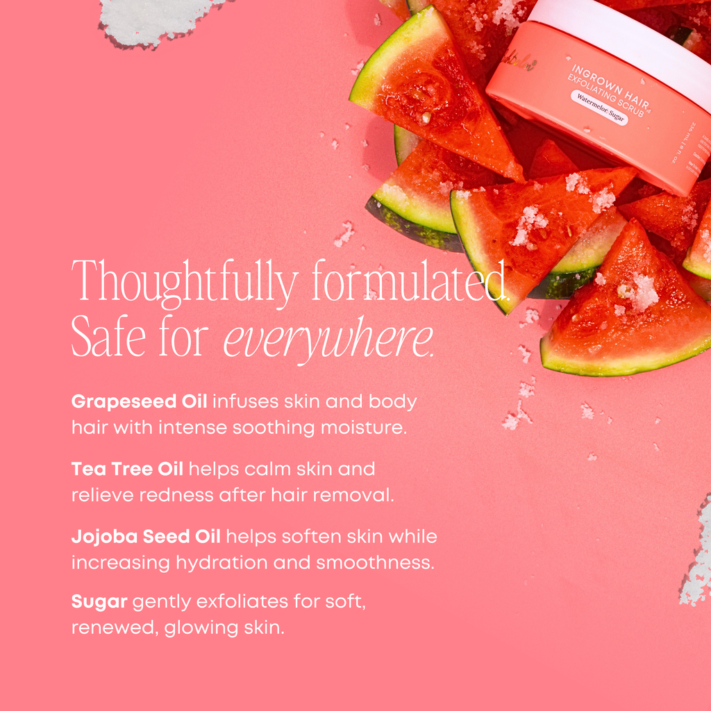 Ingrown Hair Exfoliating Scrub - Watermelon Sugar