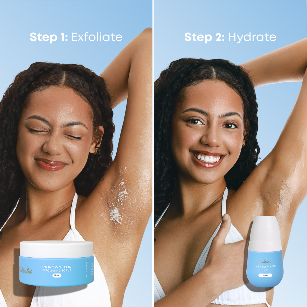 2-Step Ingrown Hair Routine - Nude