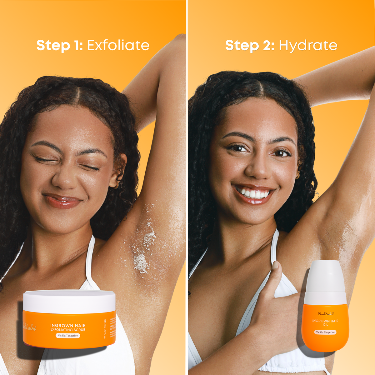 Ingrown Hair Exfoliating Scrub - Vanilla Tangerine