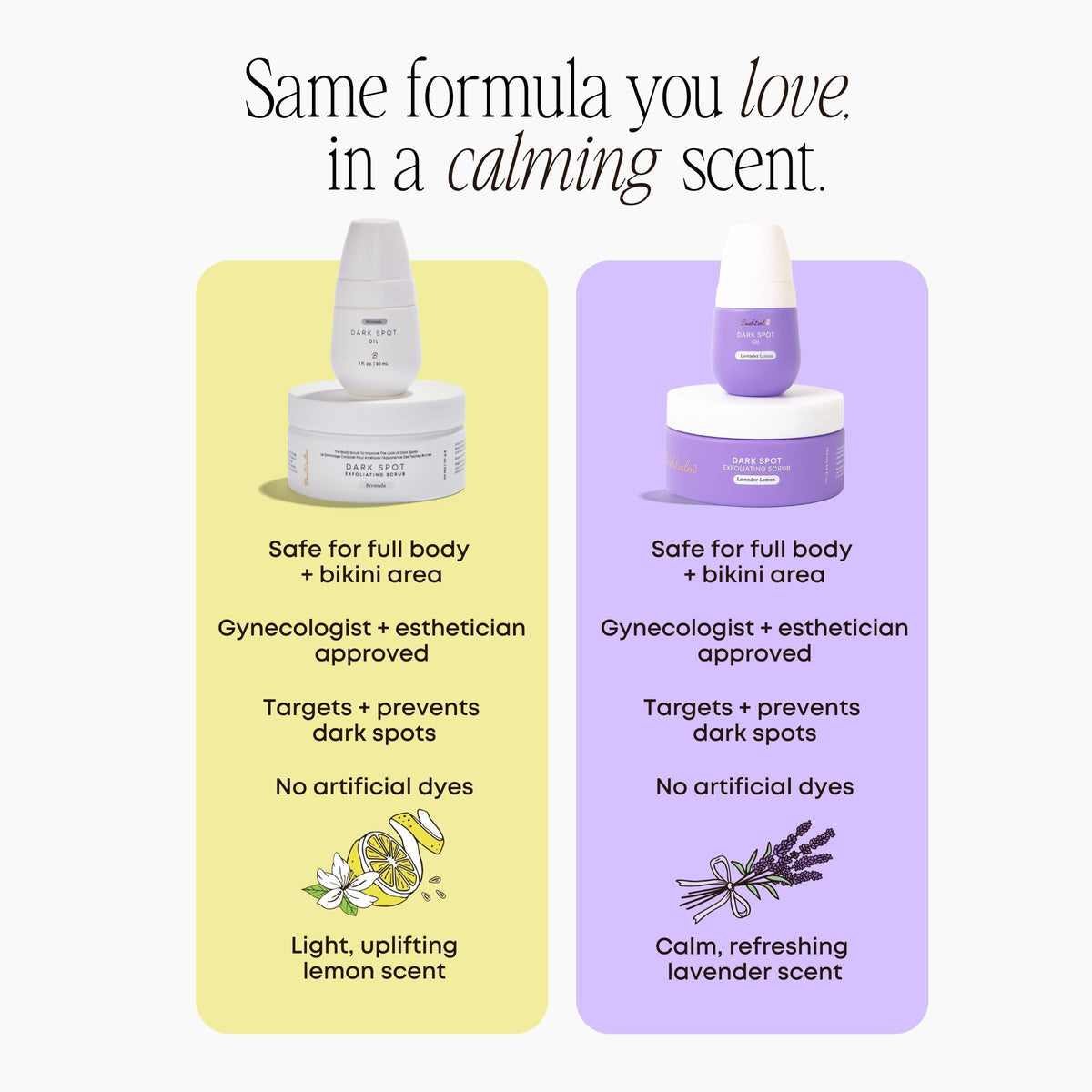 Dark Spot 2 Step Routine - Lavender Lemon